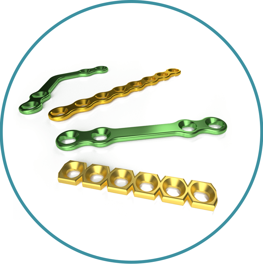 HPD Jaw surgical plates-oral surgical plates