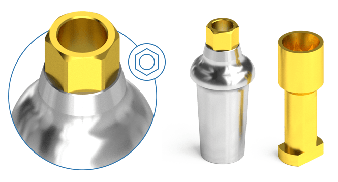 BIONIKA COMPATIBLE AC Implant System - Noble Active, Nobel CC - connection