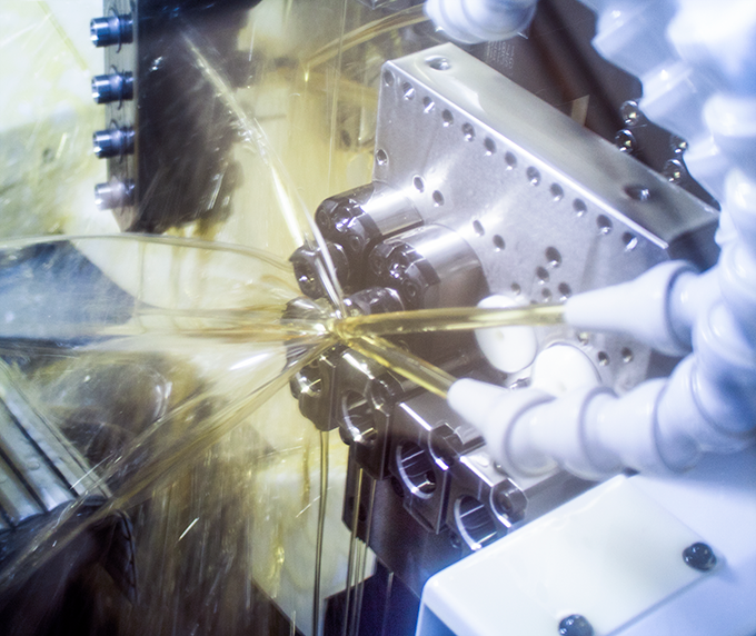 Citizen machine provided with high technology at BIONIKA. Medical technique manufacture in process.