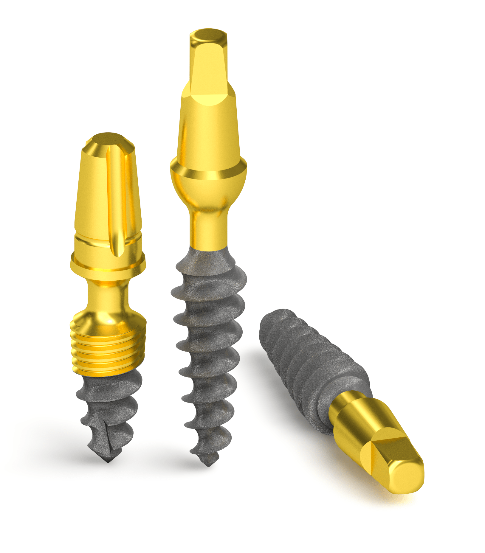 Slim dental implants