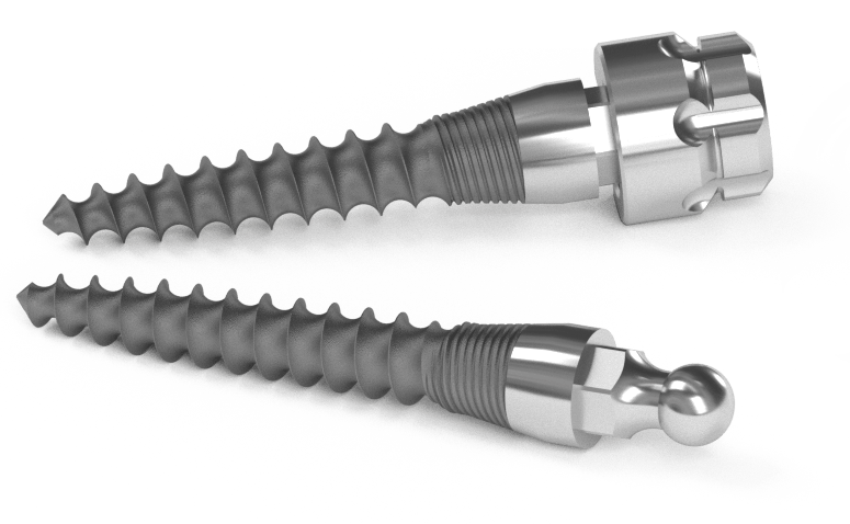 nanoteleszkop-composite Nanoteleszkóp gömbfejű implantátumok.