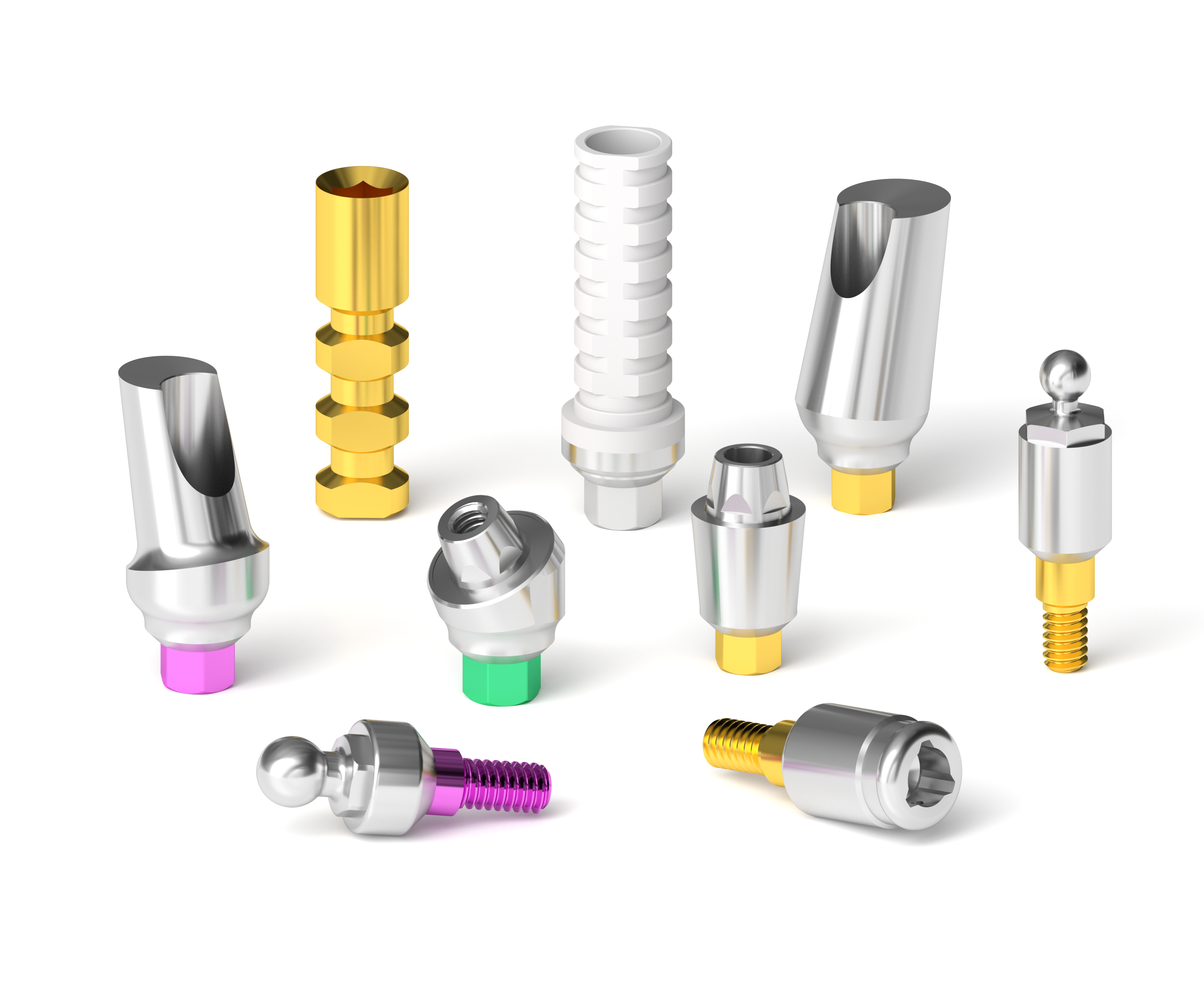 BIONIKA BioLevel Implantációs Rendszer, implantátumok és felépítmények széles választékával.