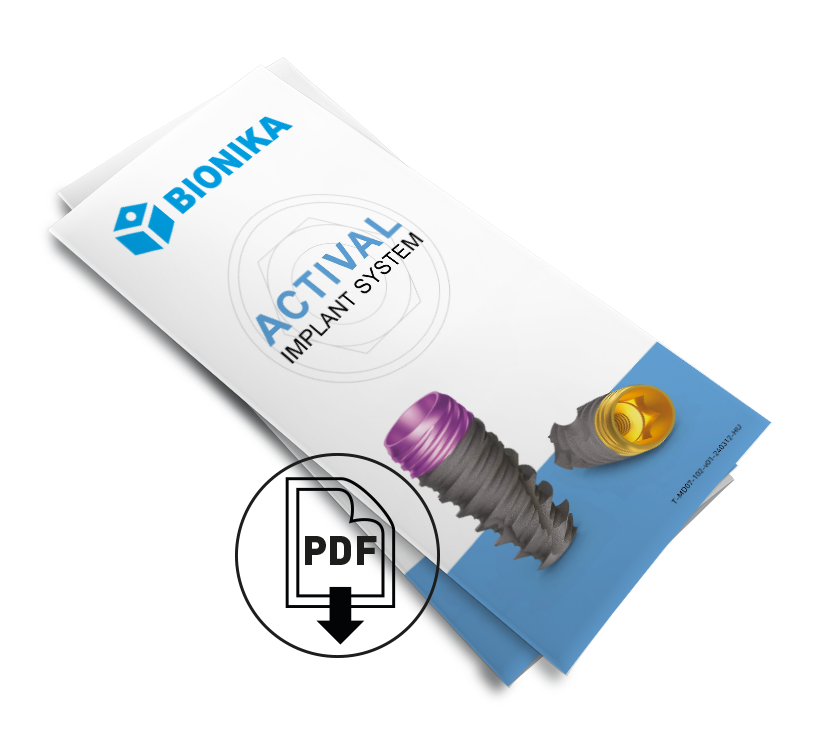 BIONIKA ACtival Implant System katalógus